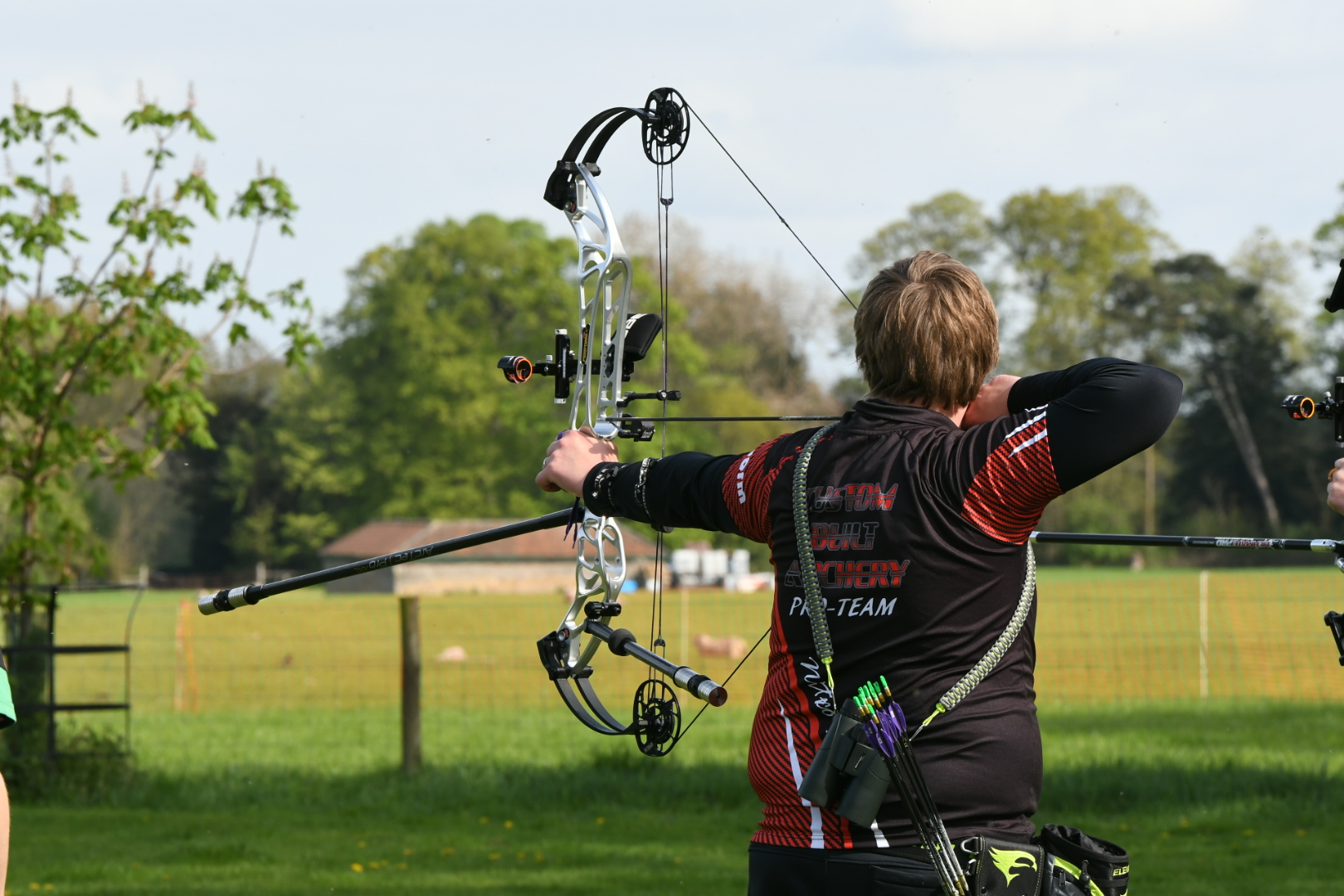 Archery coaching session visual feedback update
