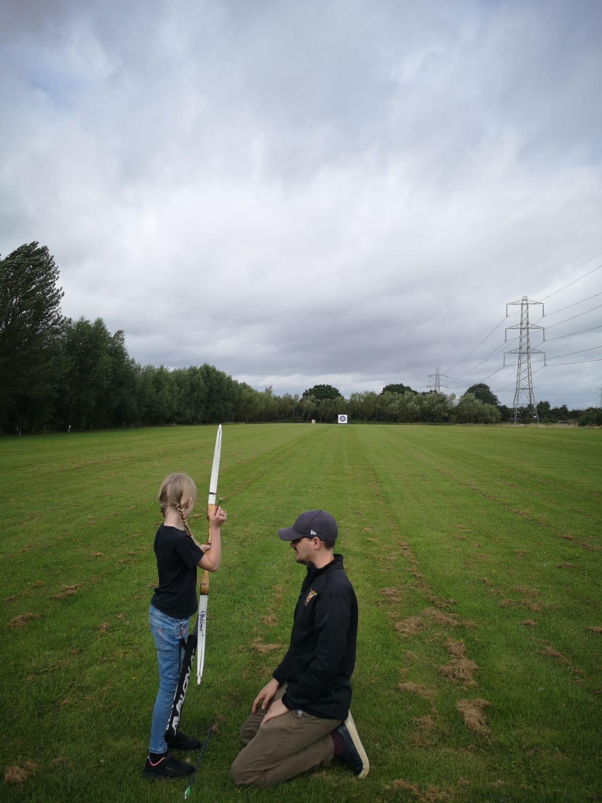 Archery coaching session visual feedback update
