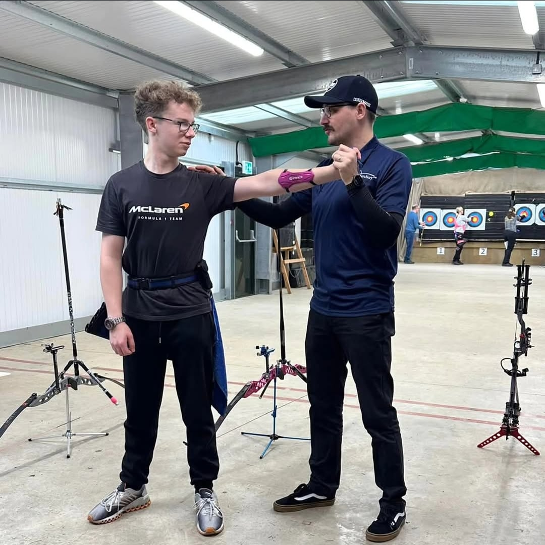 Archery coaching session visual feedback update